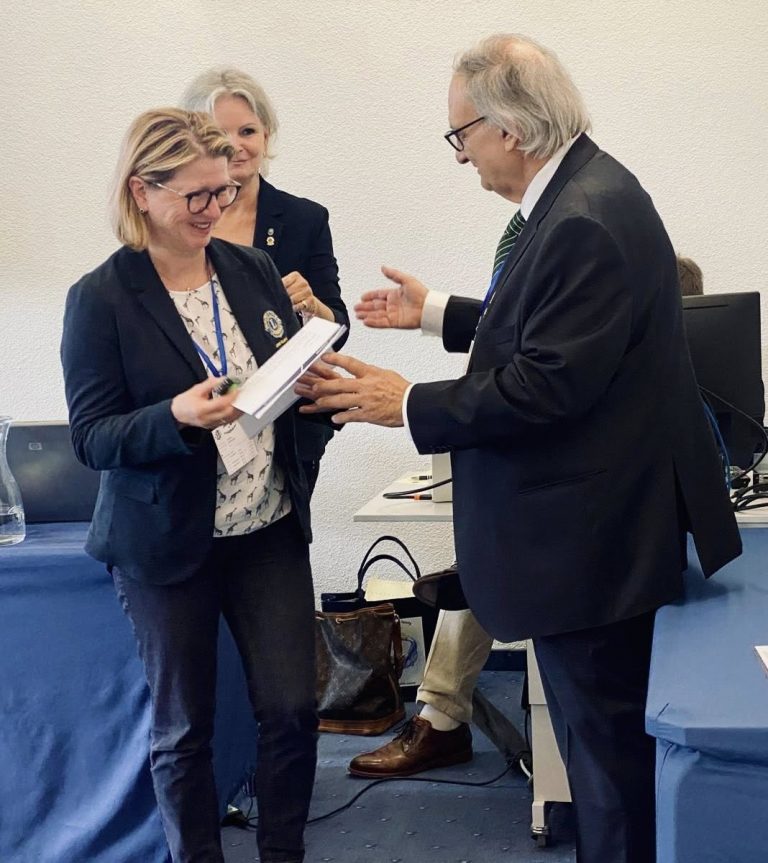 Verleihung Melvin Jones Fellow